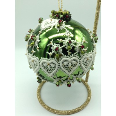 Sfera verde decorata Nats 05/21 € 32,00