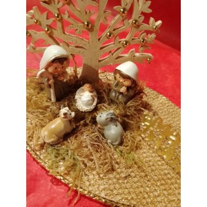 Presepe con albero della vita 13/24/Nat € 19,00