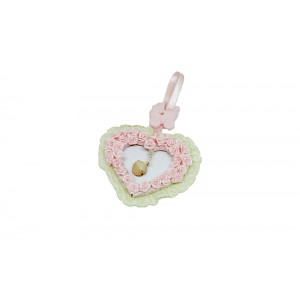 Cuore in legno e rosselline  € 5,50